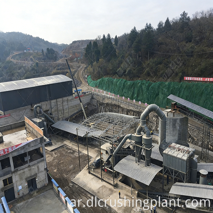 خط معالجة الرمل والركام بقدرة 1000 طن في الساعة 1000 TPH Sand & Aggregate Processing Line